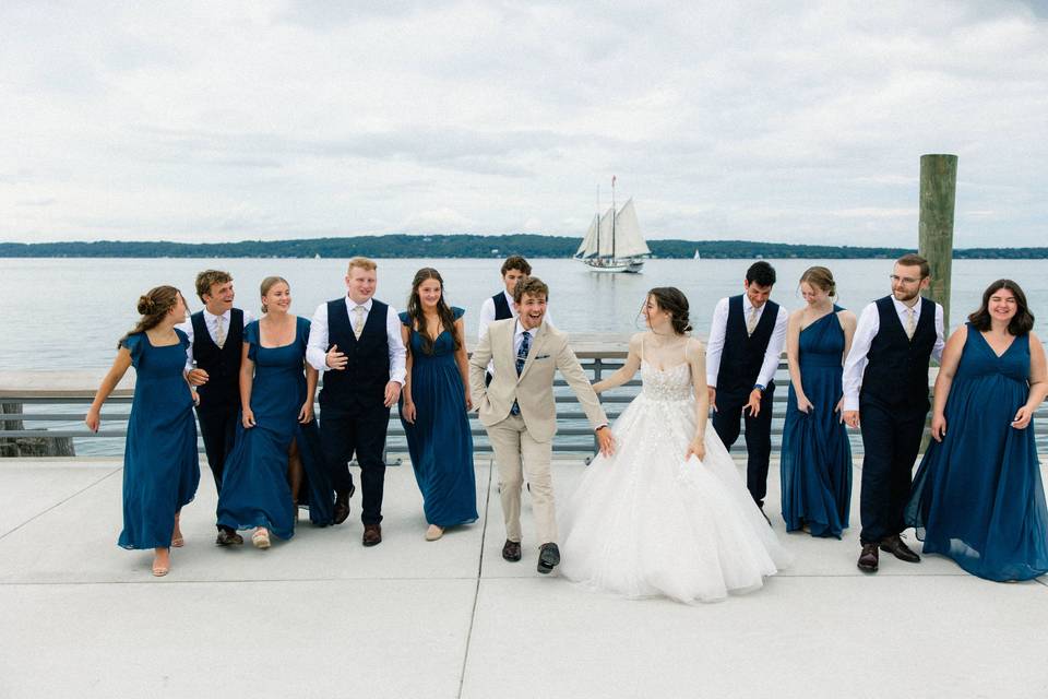 Bride and Groom portrait