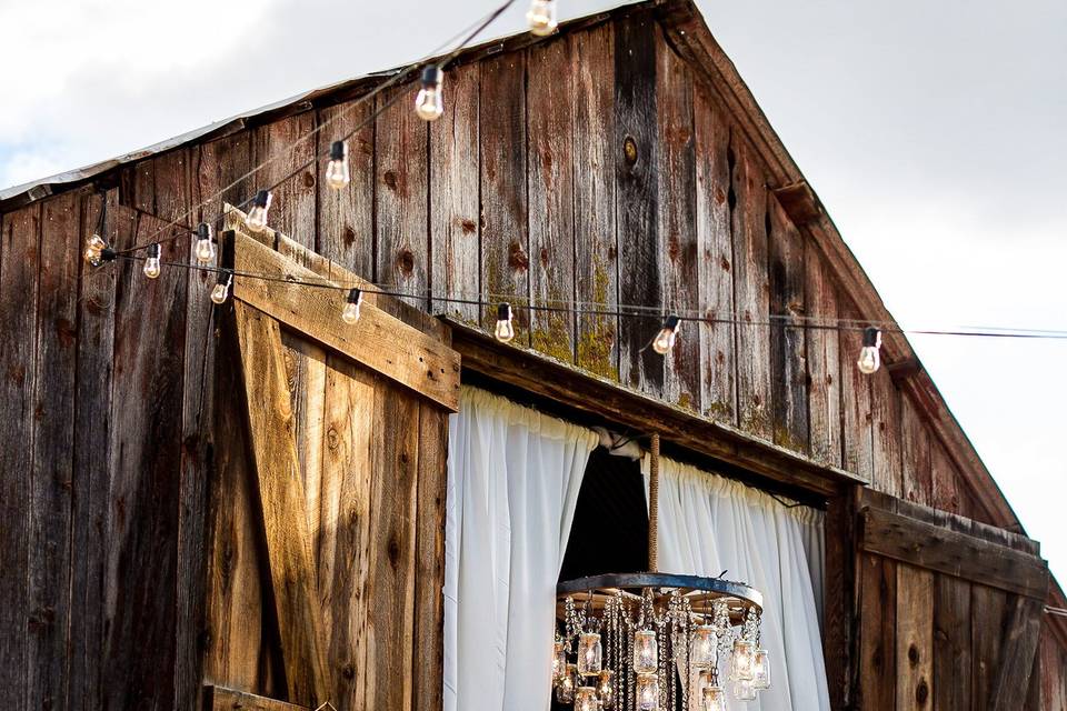 Exterior view of Lehman Barn