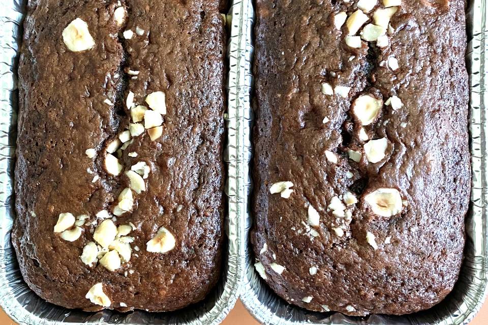 Chocolate hazelnut loaf