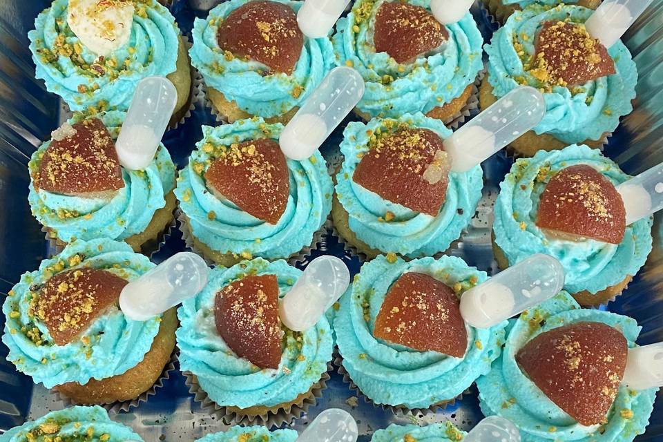 It's a boy cupcakes