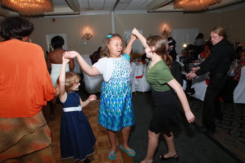 Guests at the wedding