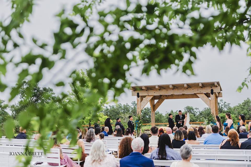 Ranch and lodge wedding