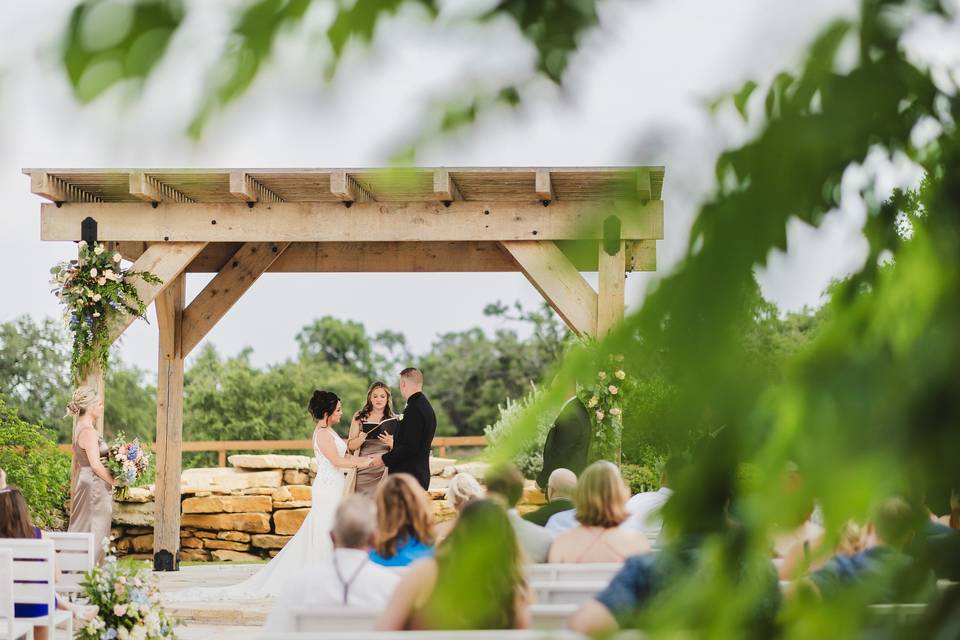 Ranch and lodge wedding