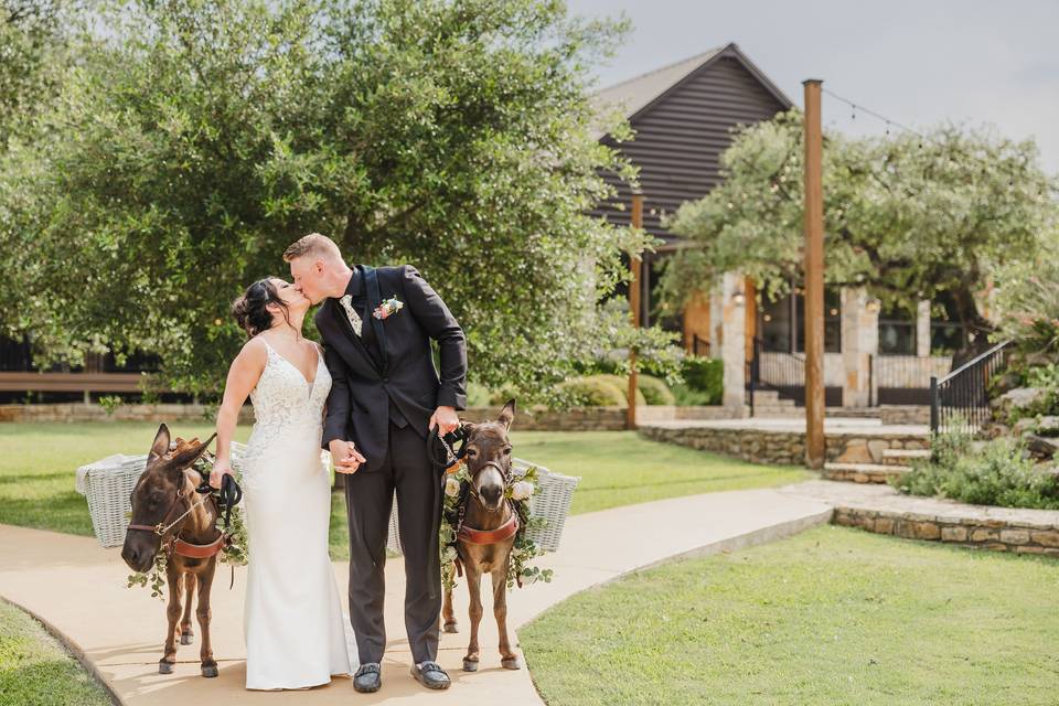 Ranch wedding and lodge