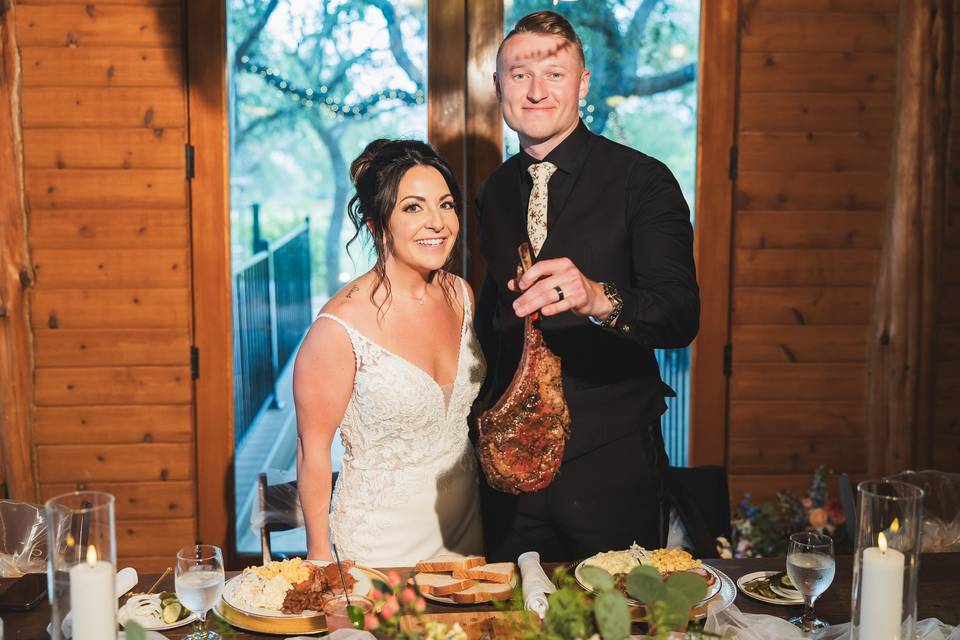 Ranch and lodge wedding