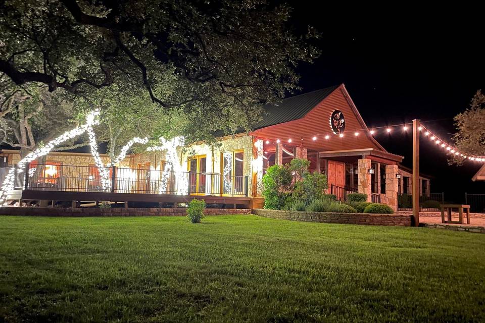 Wedding venue hill country