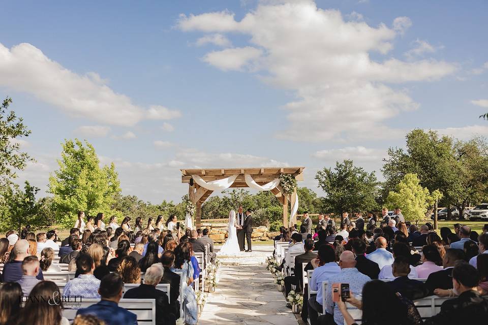 Ranch and lodge wedding