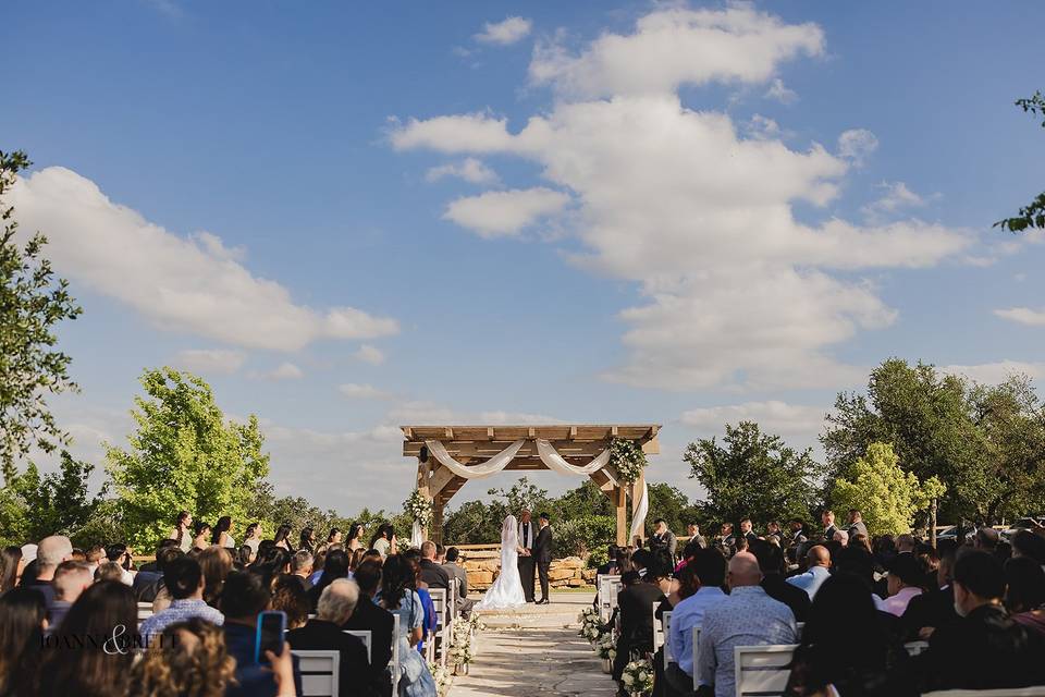 Ranch and lodge wedding