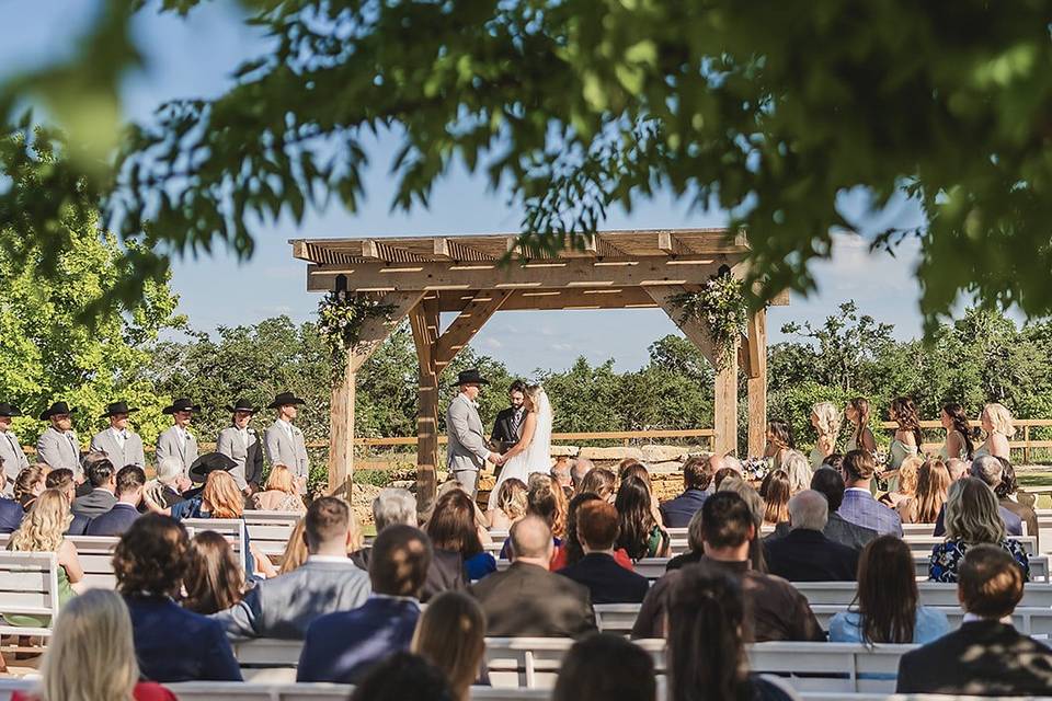 Ranch and lodge wedding