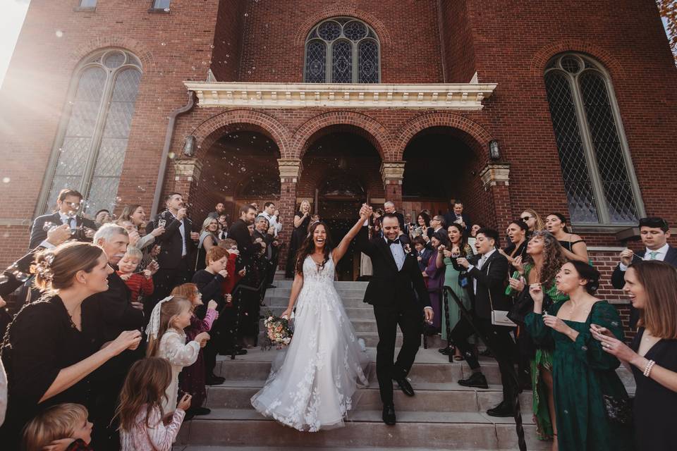 Just married!