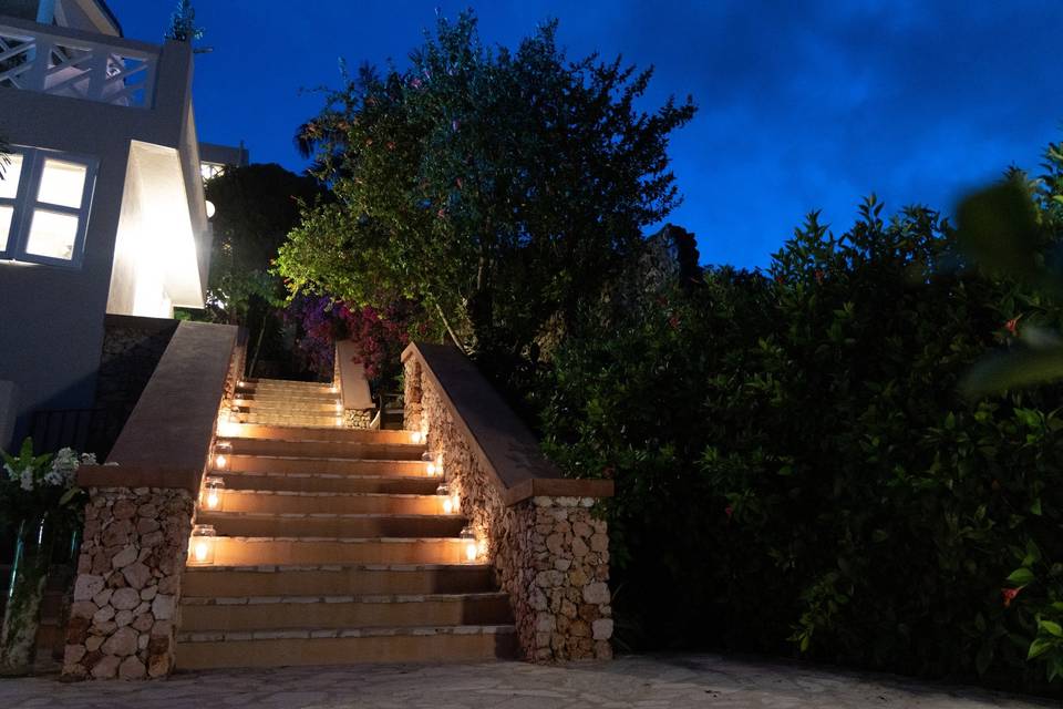Candle Light Stairs