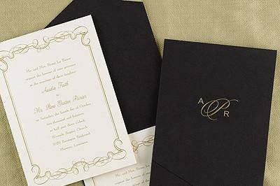 Black Pocket Invitation
http://yourweddinggirl.carlsoncraft.com/Weddings/Invitations/1101-FRN9161XXX-Black-Pocket--Invitation.pro