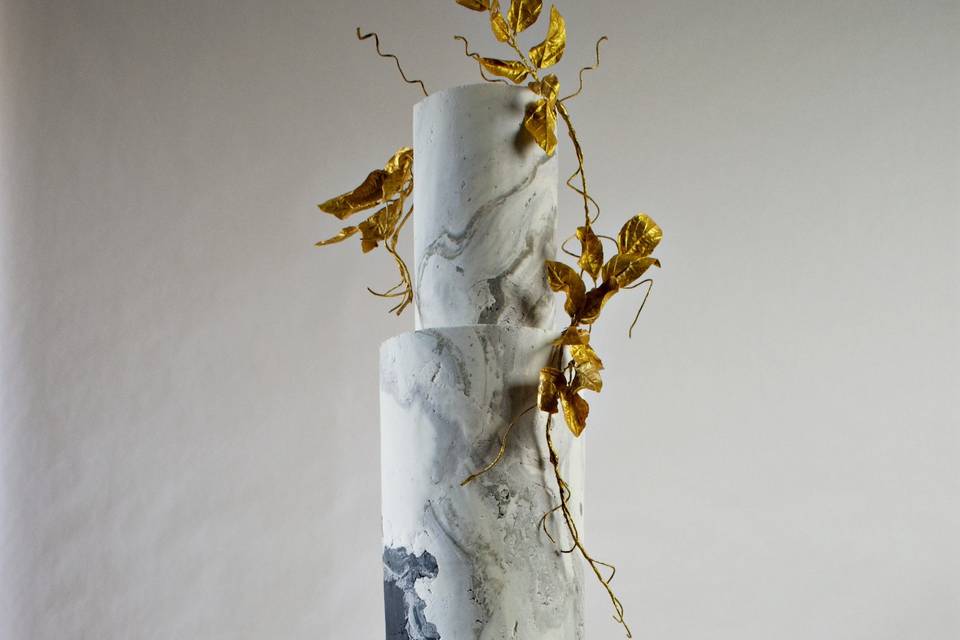 Super tall marble cake