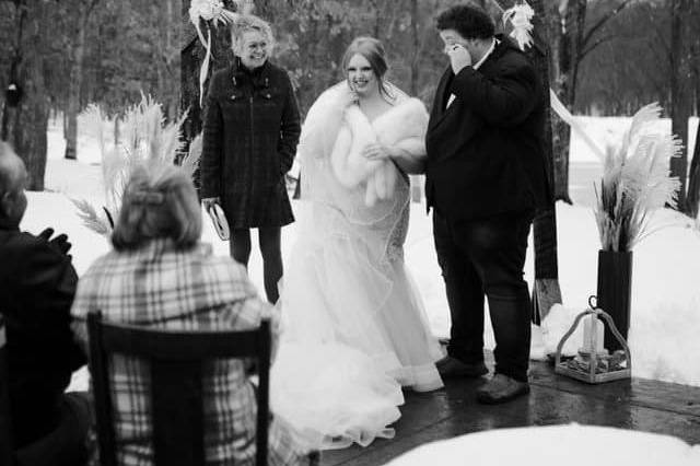 Winter wedding