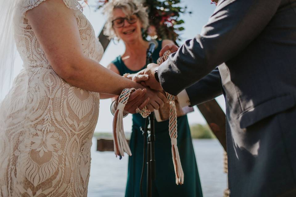 Sharon Huber  Officiant