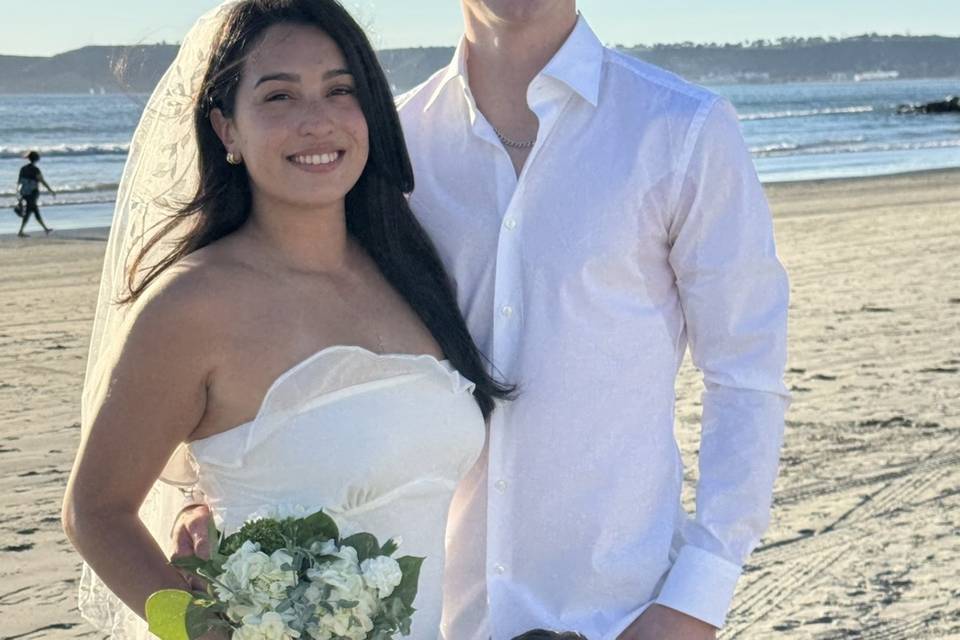 Coronado Beach wedding
