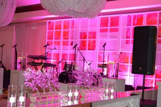 In September, we provided sound and backline for 