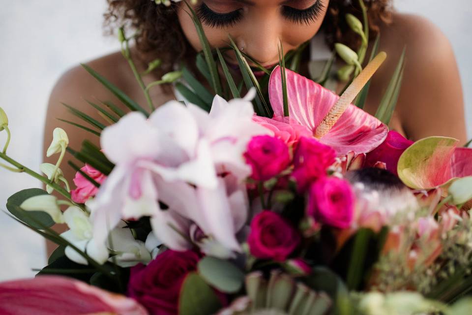 Stop to smell the roses