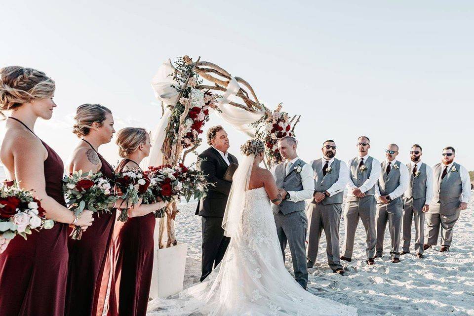 Rustic Beach Wedding