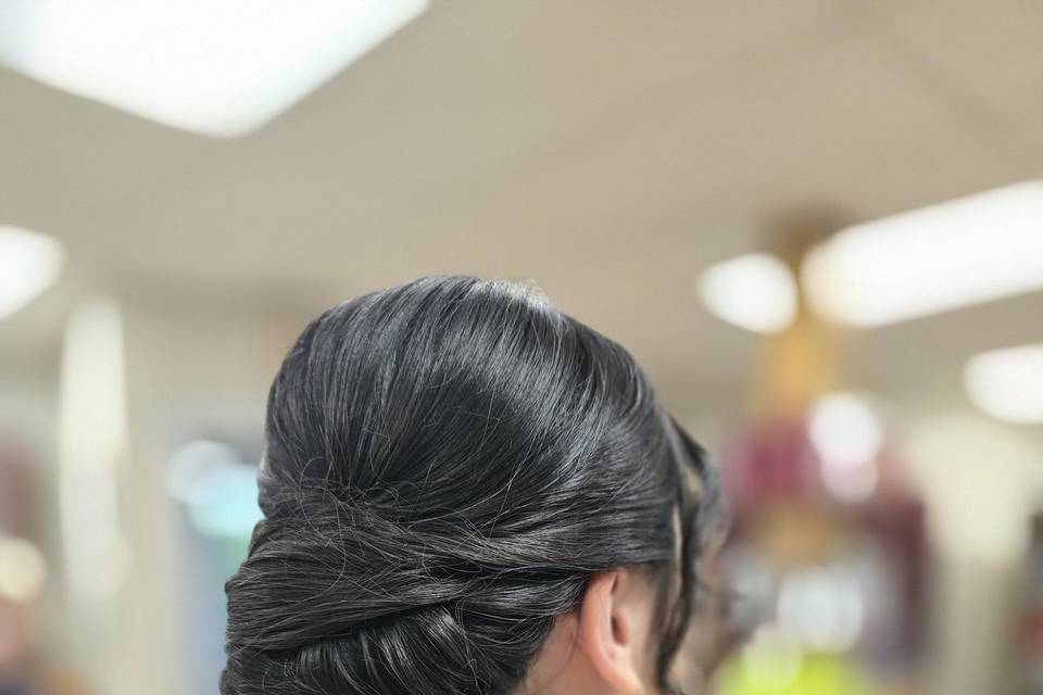 Low updo