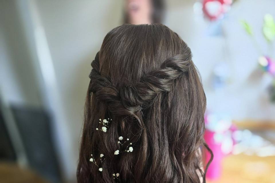 Braids and flowers