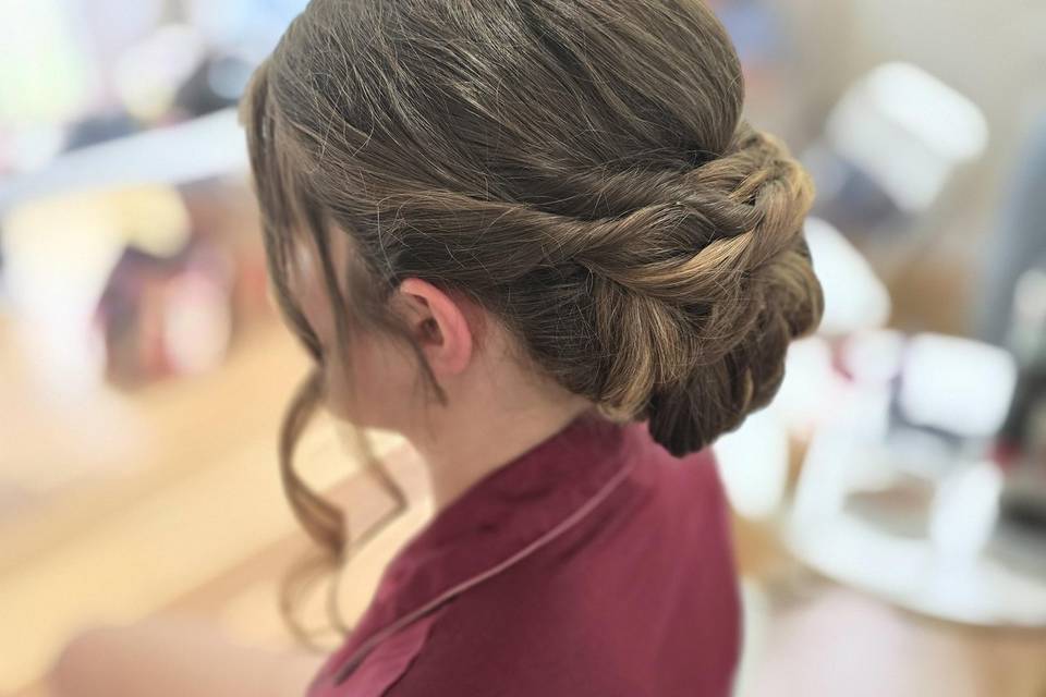 Low bun