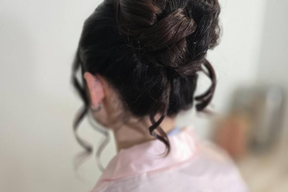 High updo