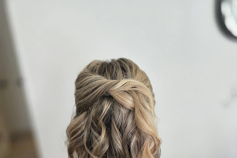 Twisted half up half down