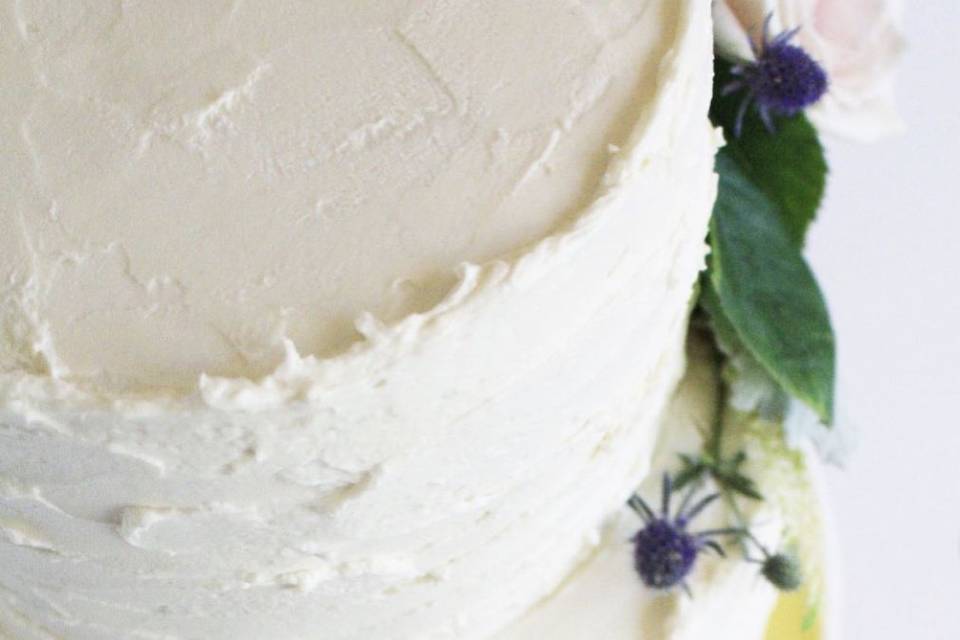 Textured buttercream