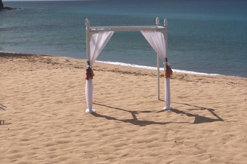 Beach wedding