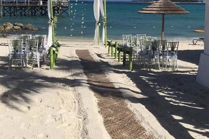 Beach wedding