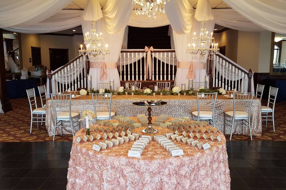 Chandelier Bridal Table