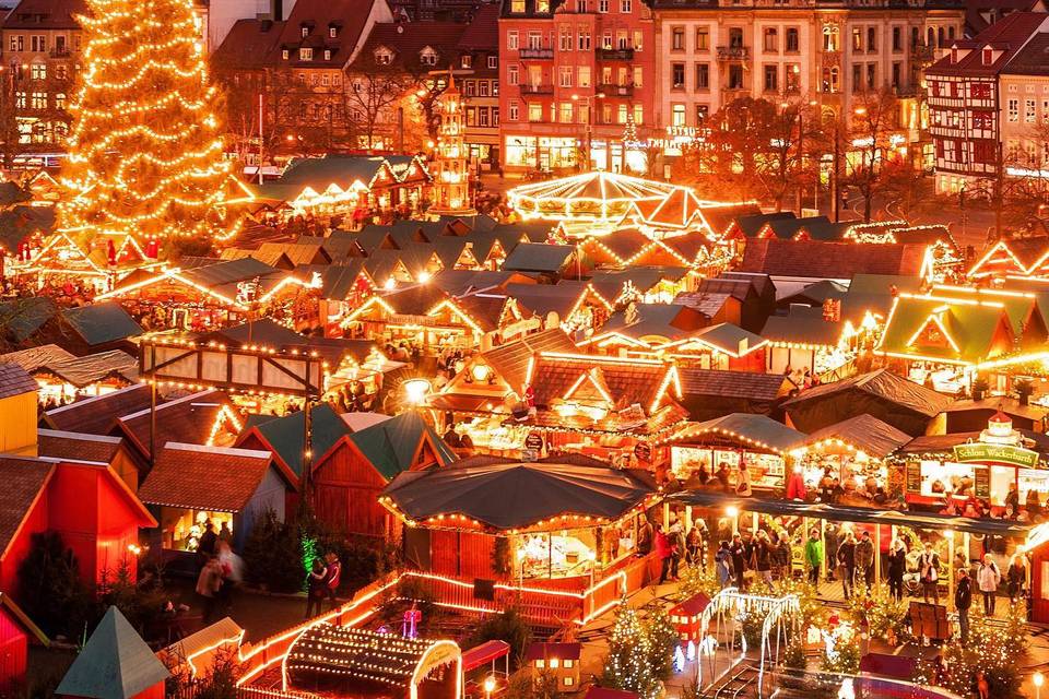 Christmas village in Germany