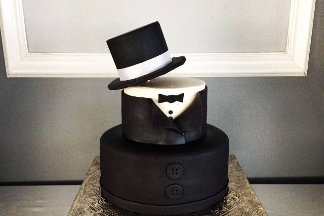 Groom concept cake