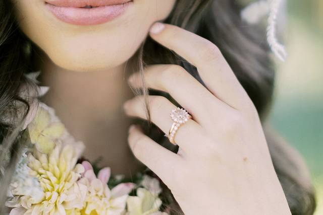 Bride on wedding day
