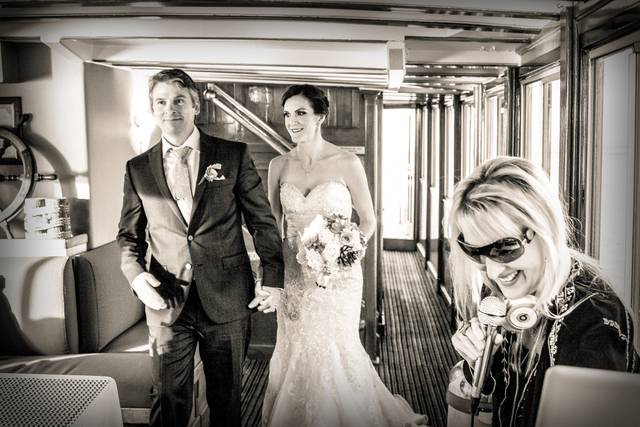 Couple with the DJ