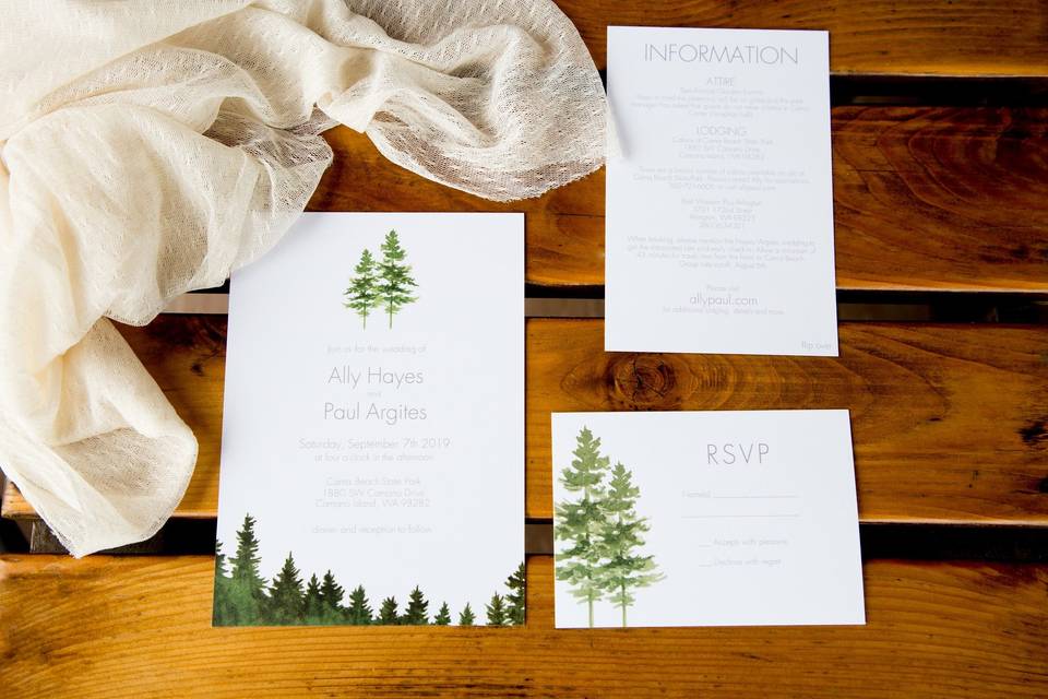 Beautiful invitations