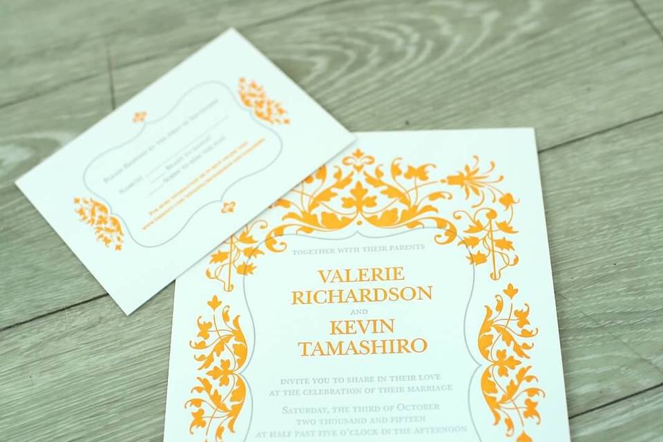 Wedding invitation