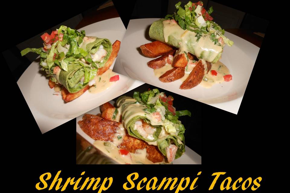 Shrimp Scampi Tacos