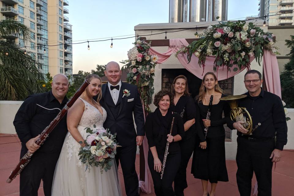 Wedding at El Cortez