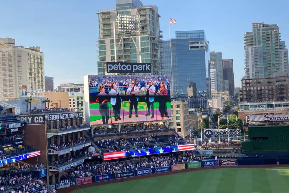 LCQ at the Padres Game