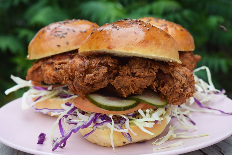 Fried Chicken Sliders