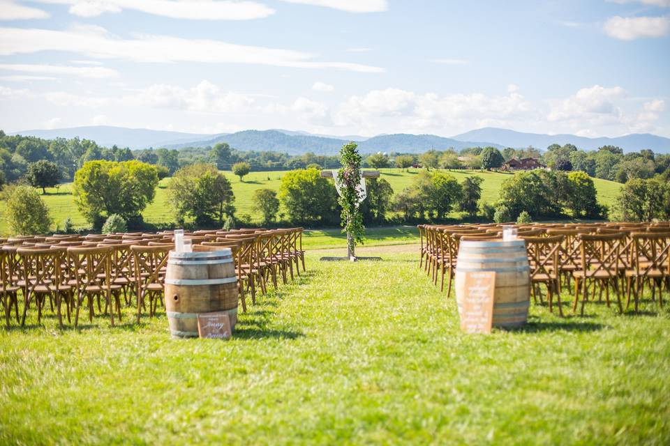 Ceremony view