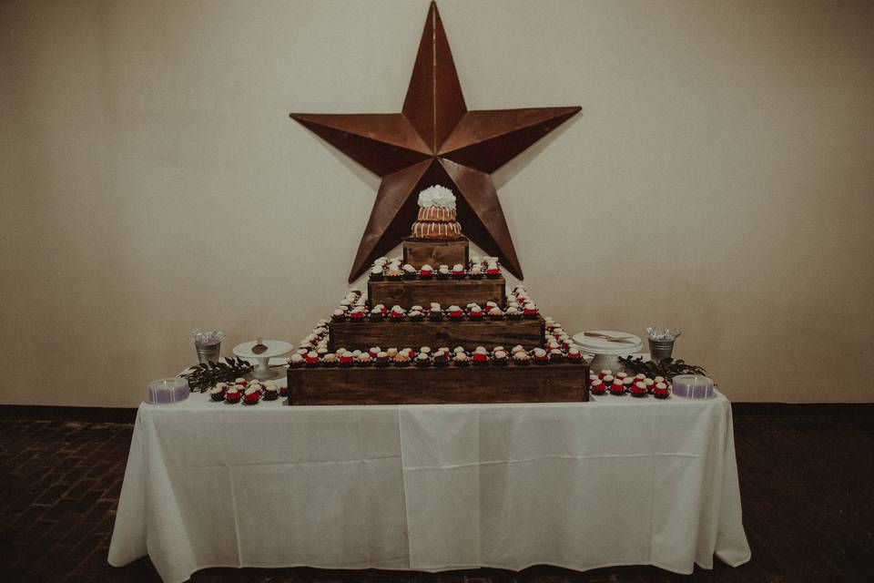 Cake backdrop