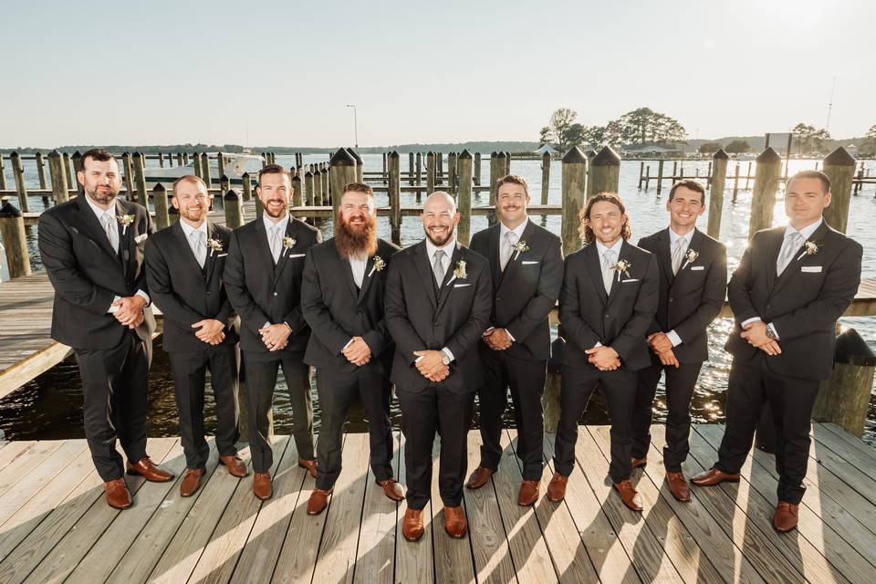 The boys are all here