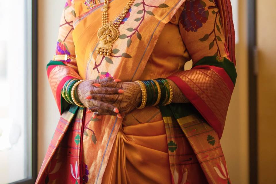 Maharashtrian bride