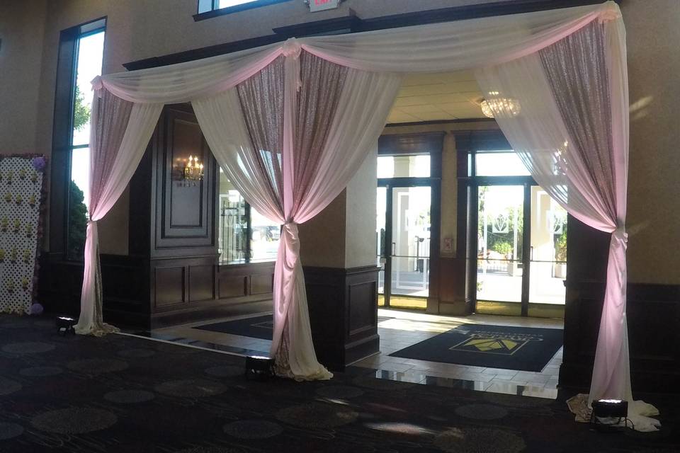 Entrance Draping