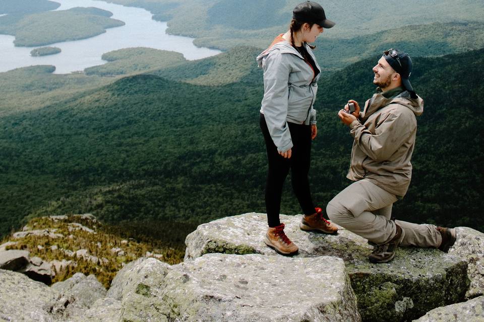 Adirondack Mountain Engagement