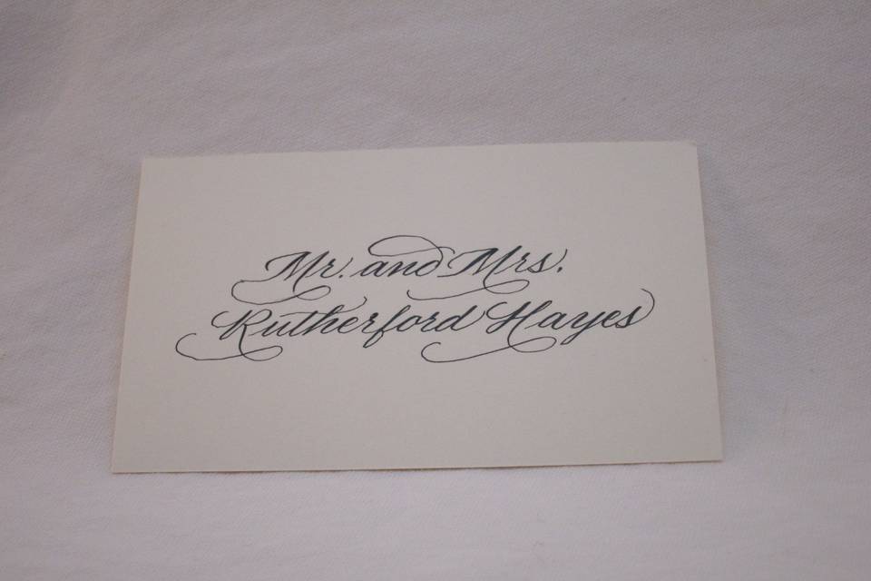 Nancy Favorito Calligraphy