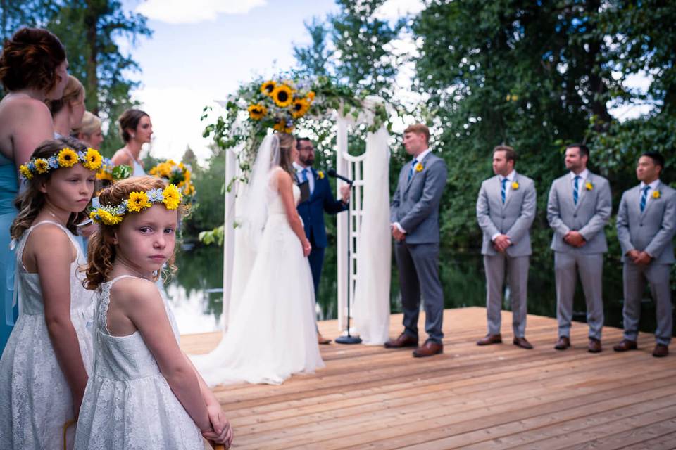 Sunflower ceremony